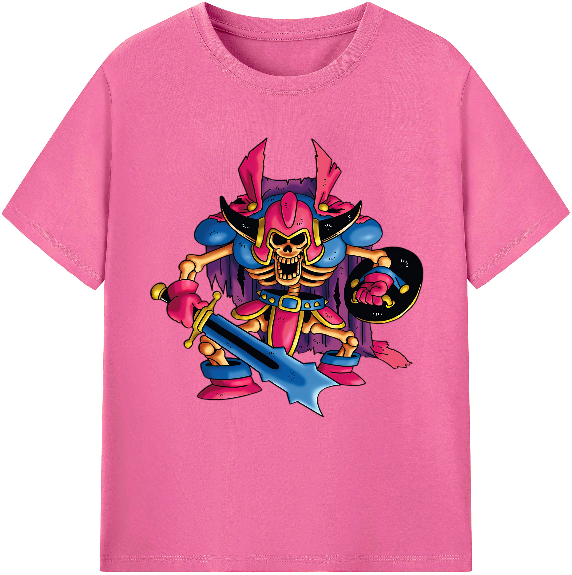 （画像用） ドラゴンクエスト Doragon Kuesuto Dragon Quest レディースカジュアルプリントTシャツ（綿100％）